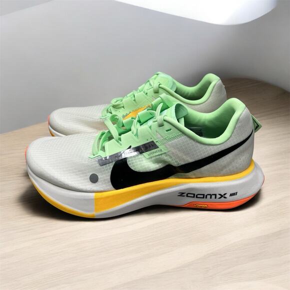 Nike ZoomX Ultrafly Trail Summit White Vapor Green DX1978-102 Men Sz 9.5 NEW
